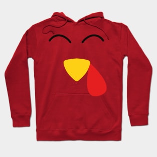 Turkey Face Costume T-Shirt Hoodie